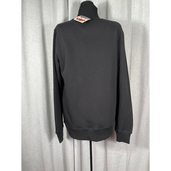 JAWS Themed Ugly Christmas Sweatshirt Fair Isle print on Black, Large Men's  NWT - Picture 5 of 6